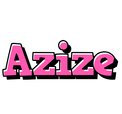 Azize girlish logo