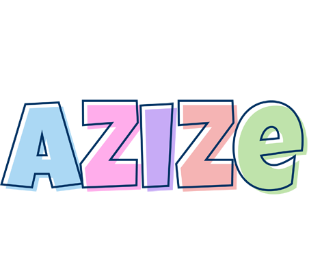 Azize pastel logo