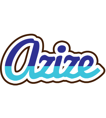 Azize raining logo