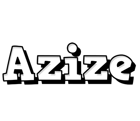 Azize snowing logo