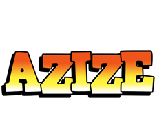 Azize sunset logo