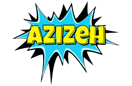 Azizeh amazing logo