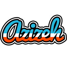 Azizeh america logo