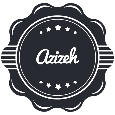 Azizeh badge logo