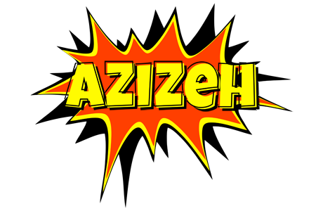 Azizeh bazinga logo