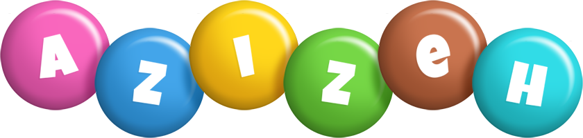 Azizeh candy logo