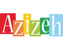 Azizeh colors logo