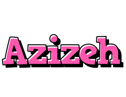 Azizeh girlish logo