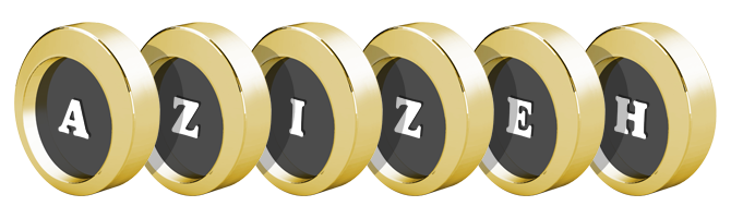 Azizeh gold logo