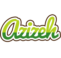 Azizeh golfing logo