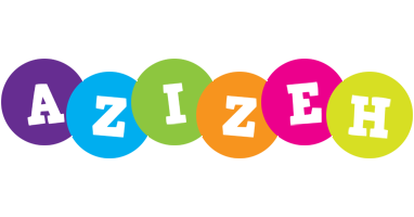Azizeh happy logo