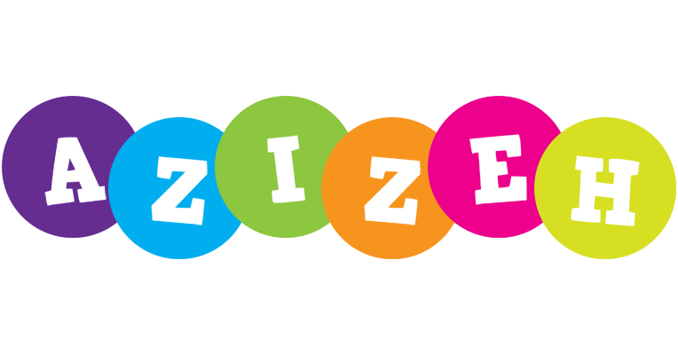 Azizeh happy logo
