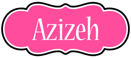 Azizeh invitation logo
