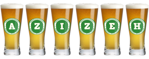 Azizeh lager logo