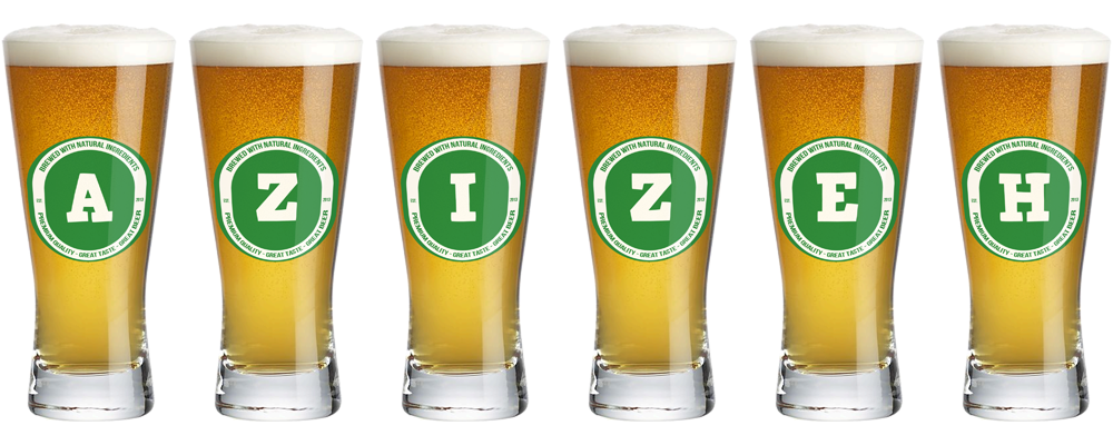 Azizeh lager logo
