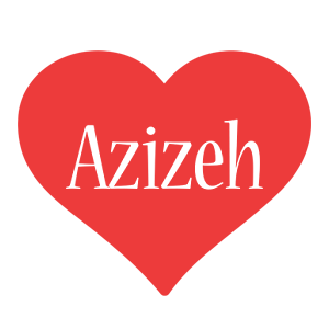 Azizeh love logo
