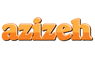 Azizeh orange logo