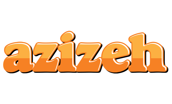 Azizeh orange logo
