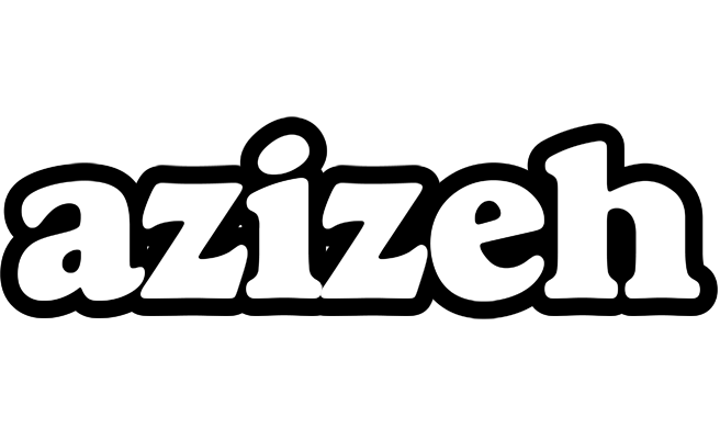 Azizeh panda logo