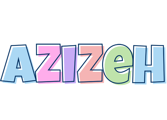 Azizeh pastel logo