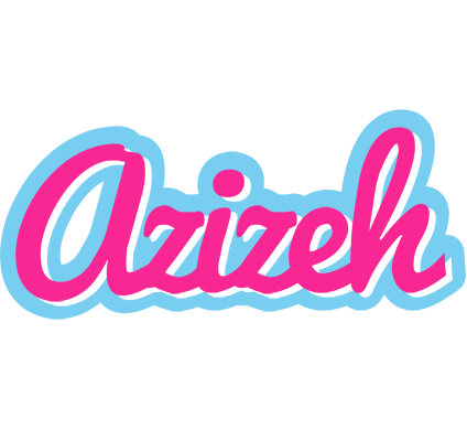 Azizeh popstar logo