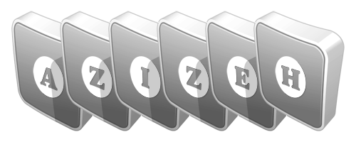 Azizeh silver logo