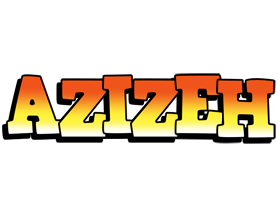 Azizeh sunset logo