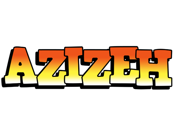 Azizeh sunset logo