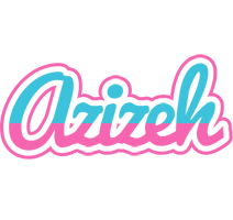 Azizeh woman logo