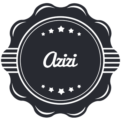 Azizi badge logo