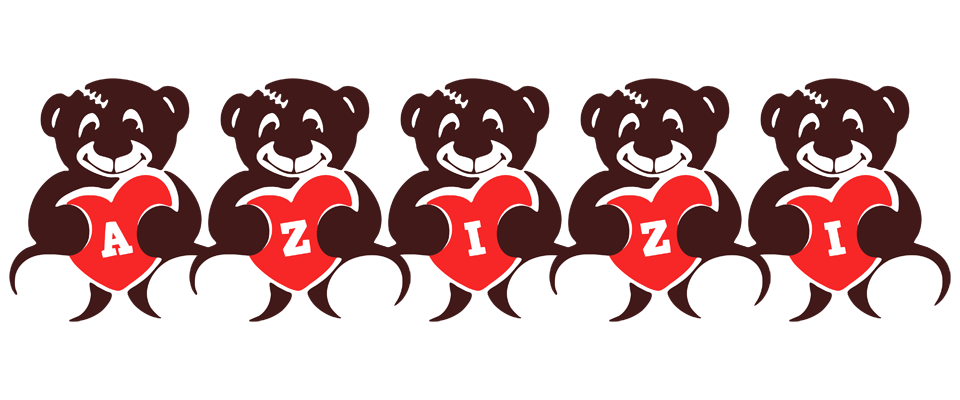 Azizi bear logo