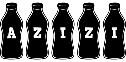 Azizi bottle logo
