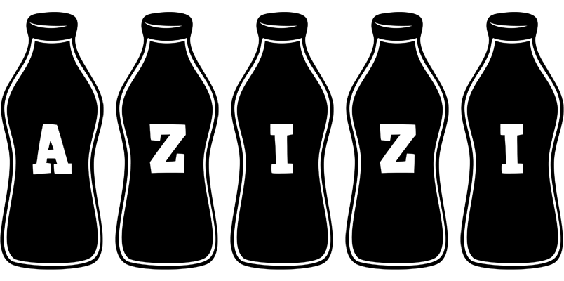Azizi bottle logo