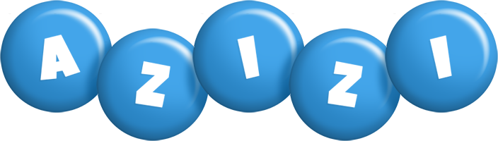 Azizi candy-blue logo