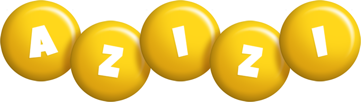 Azizi candy-yellow logo