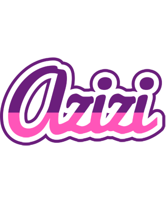 Azizi cheerful logo