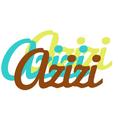 Azizi cupcake logo