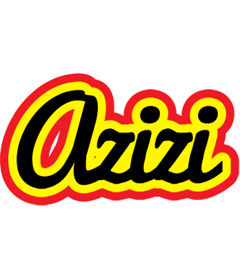 Azizi flaming logo