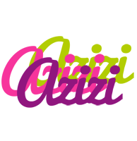 Azizi flowers logo