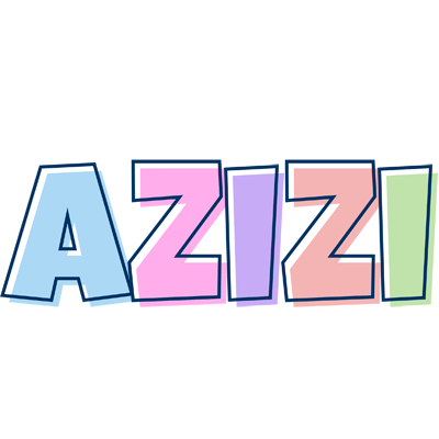 Azizi pastel logo