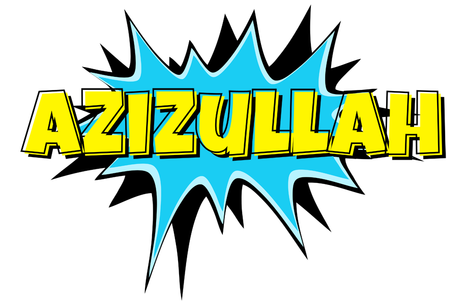 Azizullah amazing logo