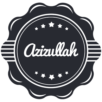 Azizullah badge logo