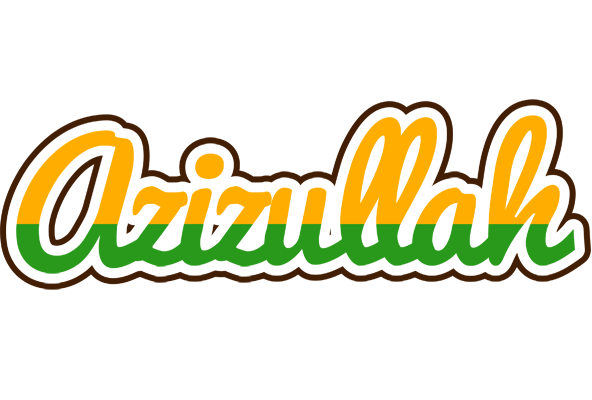 Azizullah banana logo