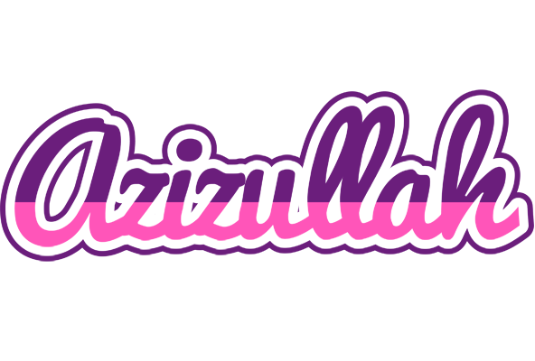 Azizullah cheerful logo