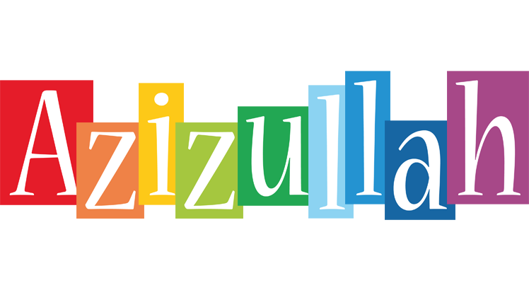 Azizullah colors logo