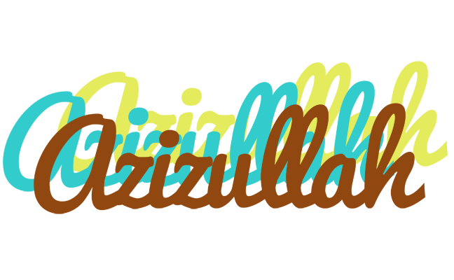 Azizullah cupcake logo
