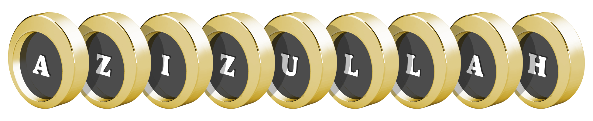 Azizullah gold logo