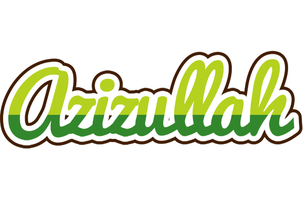 Azizullah golfing logo