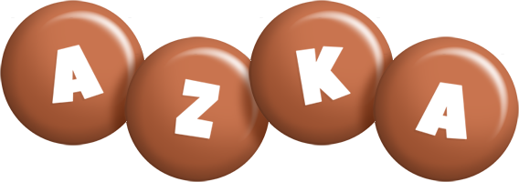 Azka candy-brown logo