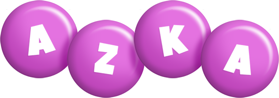 Azka candy-purple logo